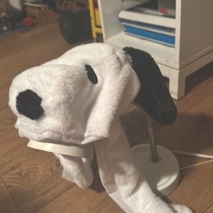 A cool Snoopy hat that you could only get at knott’s berry farm.